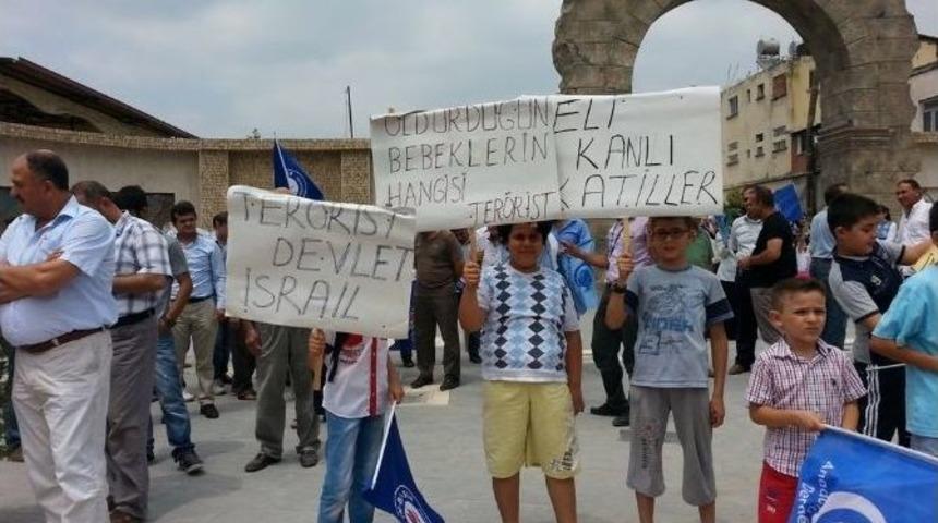 Hatay'da İsrail Protestosu