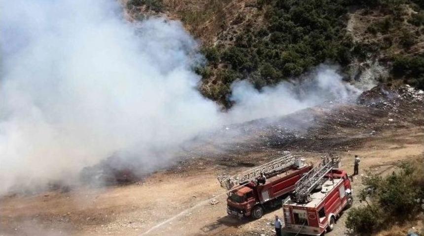 &Ccedil;&ouml;pl&uuml;k Yangını Kontrol Altın Alındı