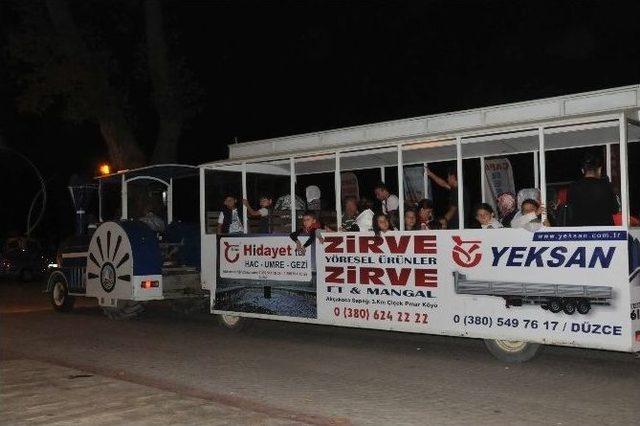 Eğlence Treni 5 Yıl Sonra Yine Çınar Caddesinde