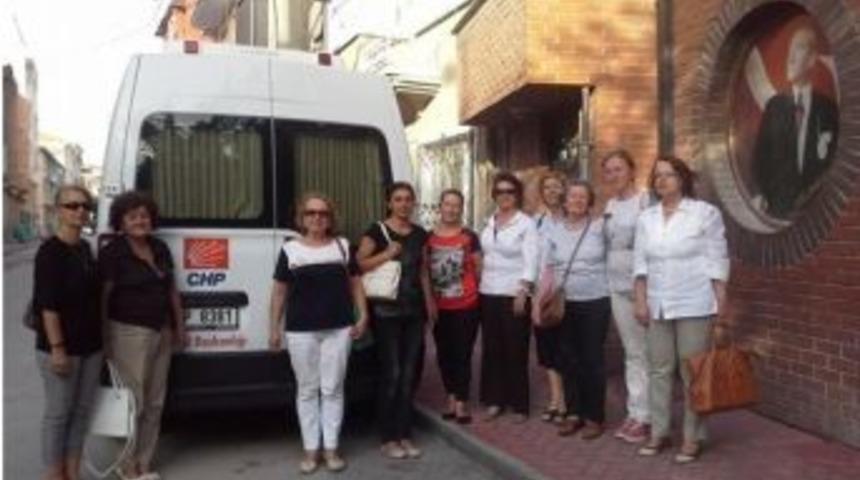 Chp&rsquo;li Kadınlar İhtiya&ccedil; Sahiplerinin Yanında