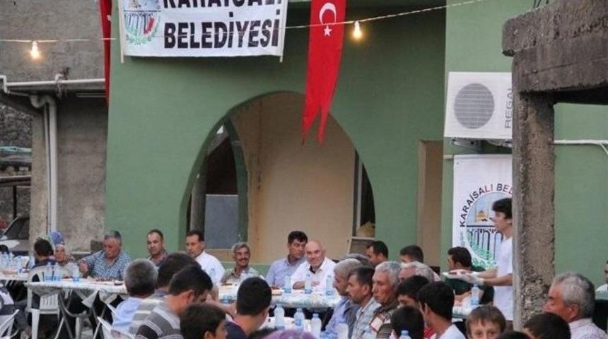 Karaisalı Belediyesi Toplu İftarlara Devam Ediyor