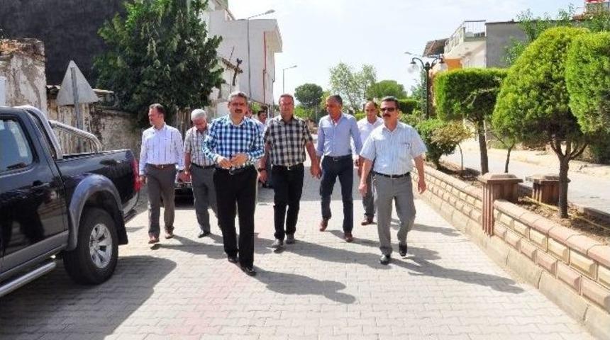 Başkan Alıcık, İsabeyli&rsquo;de &Ccedil;alışmaları Yerinde İnceledi