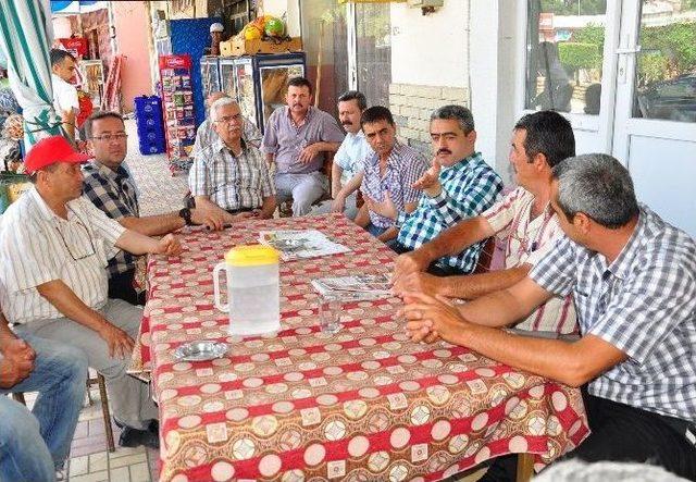 Başkan Alıcık, İsabeyli&rsquo;de &Ccedil;alışmaları Yerinde İnceledi 3