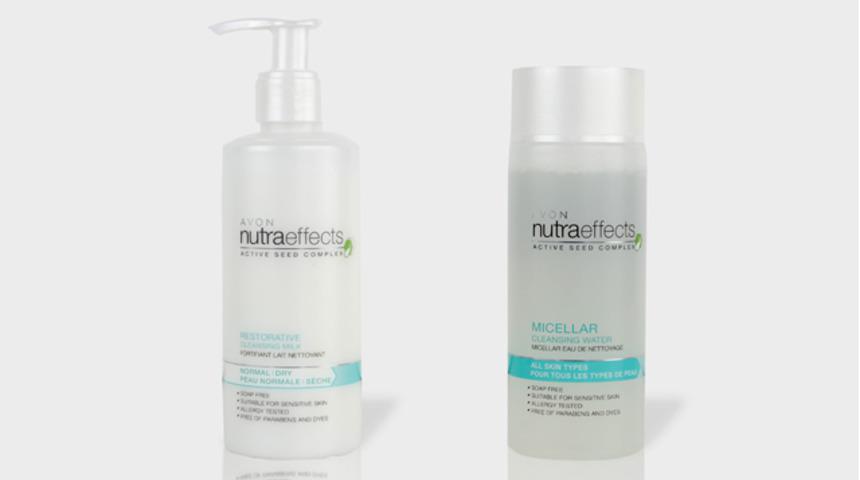 Avon Nutra Effects Temizleme Sütü ve Temizleme Suyu’nu denedim, işte görüşlerim!