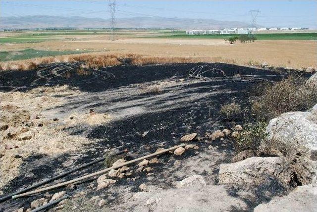 Afyonkarahisar’daki Samanlık Yangını