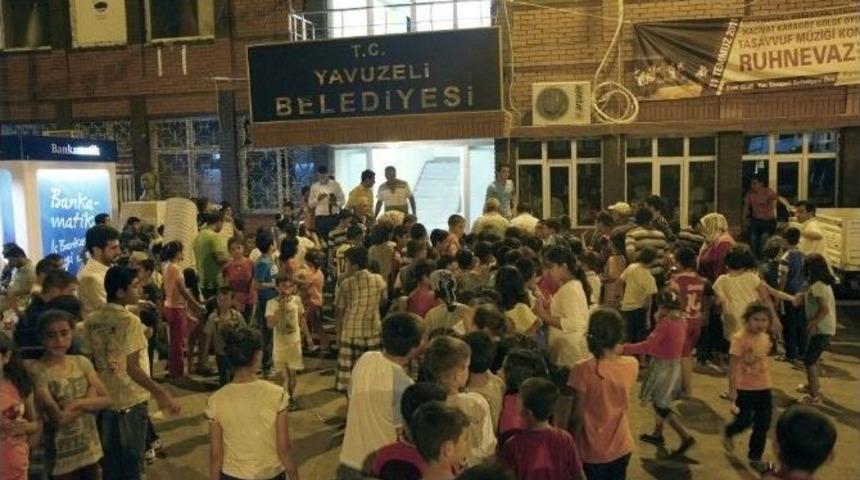 Yavuzeli İl&ccedil;esi B&uuml;y&uuml;kşehir&rsquo;in Ramazan Etkinliğini Beğendi