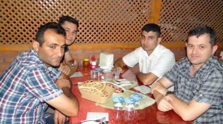 G&ouml;lpazarı İl&ccedil;e Jandarma B&ouml;l&uuml;k Komutanına Veda Yemeği Verildi
