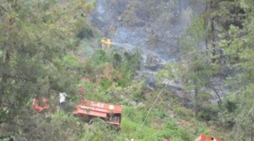 D&ouml;rtyol&rsquo;da Orman Yangını