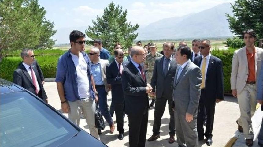 Maliye Bakanı Şimşek Erzincan&rsquo;a Geldi