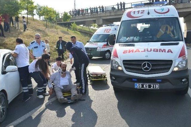 Tekirdağ'da Trafik Kazası: 4 Yaralı