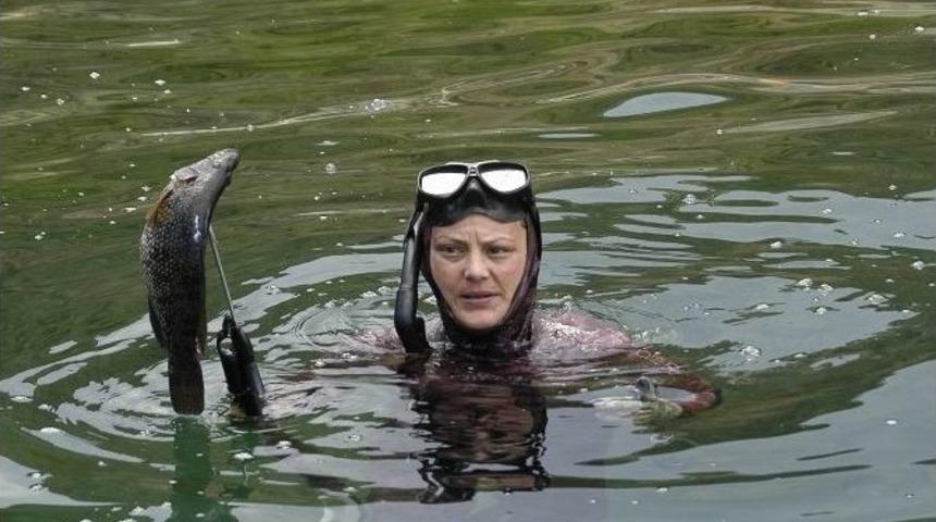 Zıpkınla Balık Avı Şampiyonasında Yaklaşık 43 Kiloluk Orkinos Vuruldu