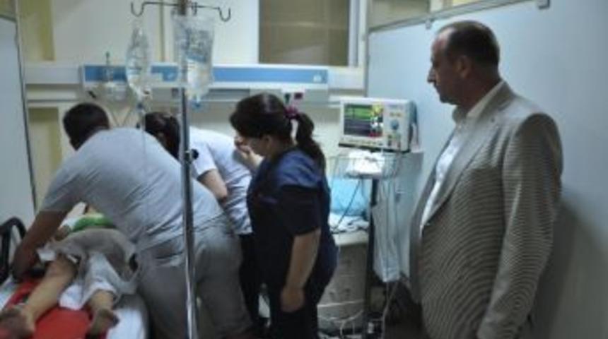 G&ouml;lbaşı Belediye Başkanından 'ge&ccedil;miş Olsun' Ziyareti