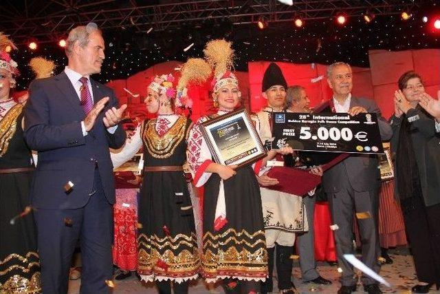 Altın Karagöz Birincisi Bulgaristan’ın Hediyesi Arınç'tan