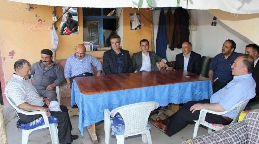 Ak Parti Merkez İl&ccedil;e Başkanlığı K&ouml;y Halkı İle Bir Araya Geldi