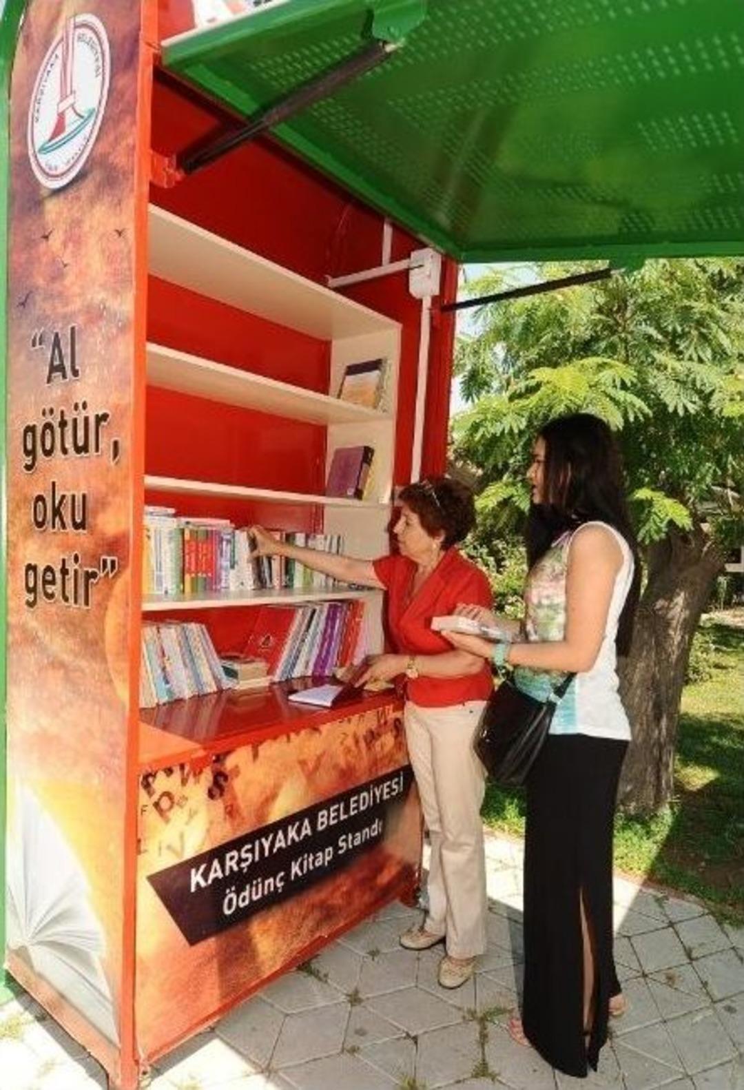 Karşıyaka&rsquo;da &ldquo;al G&ouml;t&uuml;r, Oku Getir&rdquo; D&ouml;nemi