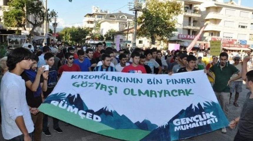 &Ccedil;evre Eylemine Başkan Saka&rsquo;da Katıldı