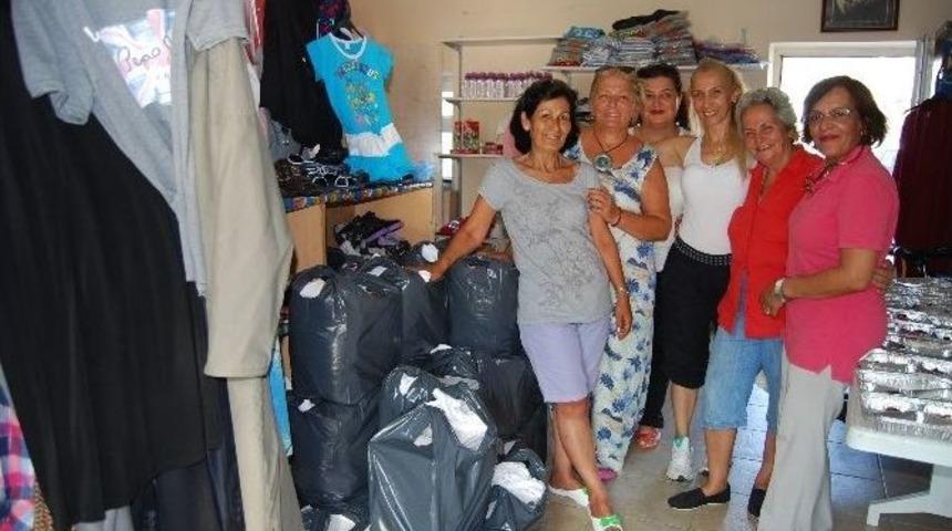 Ayvalık&rsquo;ta Şefkatli Eller Yorulmak Bilmiyor