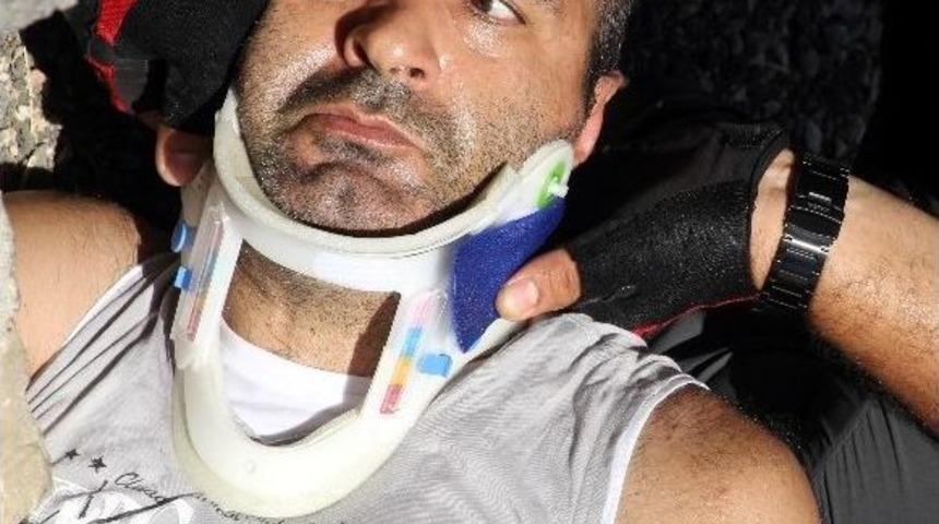 U&ccedil;maya Hazırlandığı Paraş&uuml;tle Yere &Ccedil;akıldı