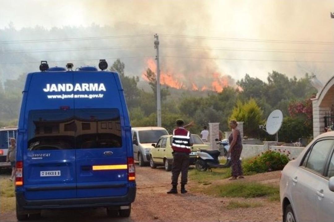 Ayvalık&rsquo;ta Orman Yangını