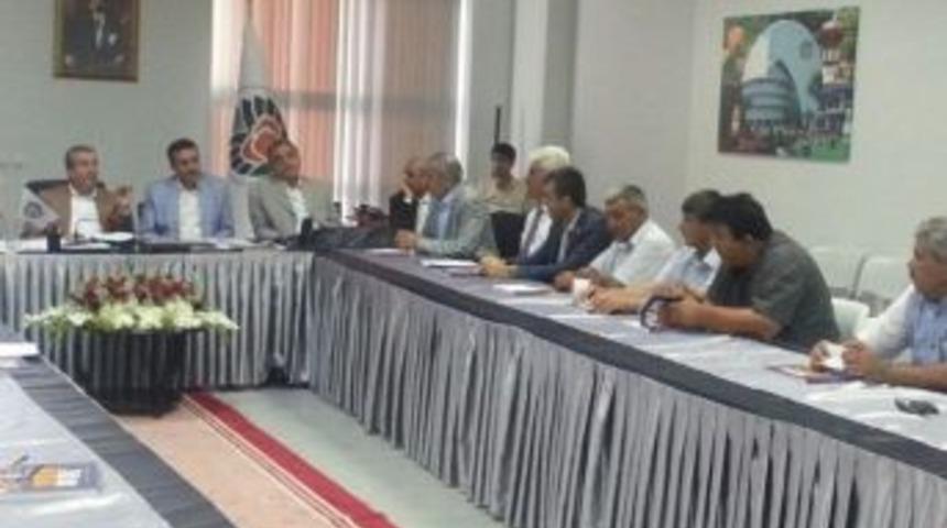 Bakan Eker, Ziraat Oda Başkanlarıyla G&ouml;r&uuml;şt&uuml;