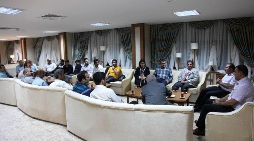 Rekt&ouml;r Aslan Stk Temsilcileriyle İftar A&ccedil;tı