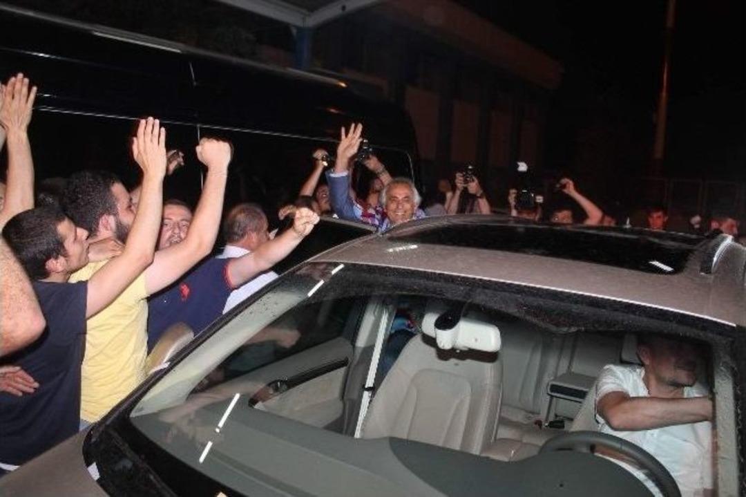 Vahid Halilhodzic'e Trabzon&rsquo;da Coşkulu Karşılama