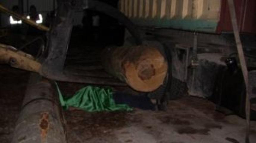 Artvin&rsquo;de Tomruk Kazası: 1 &Ouml;l&uuml;, 1 Yaralı