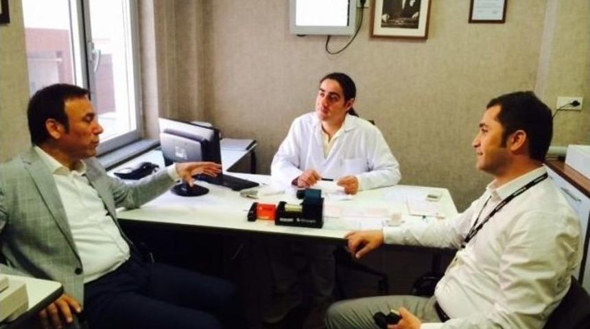 Canik Belediye Başkanı'ndan D&uuml;nyag&ouml;z'e Ziyaret