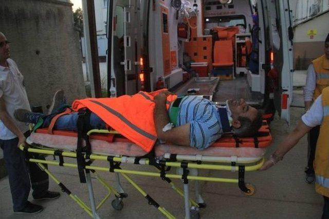 Hamile Kadın Kazada Yaralandı. 1