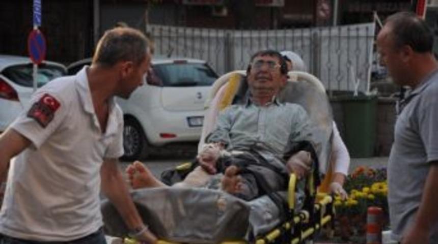 Devrilen Traktörden Atlayıp Şans Eseri Kurtuldu