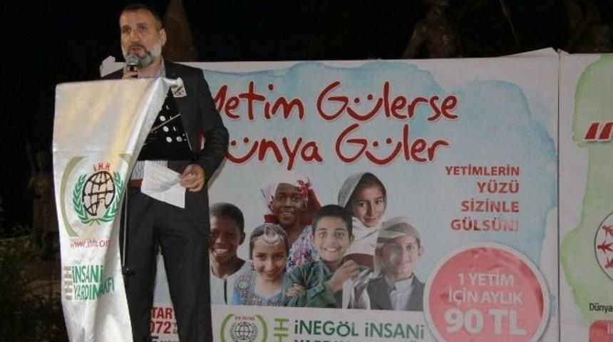 İnegöl İhh İniyad'dan İftar Etkinliği