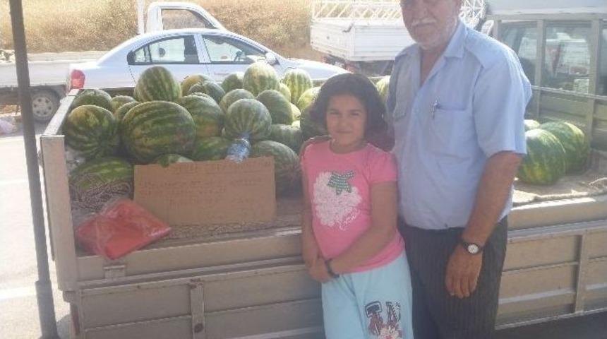 Bilecik’in Meşhur Deresakarı Köyü Karpuzu Görücüye Çıktı