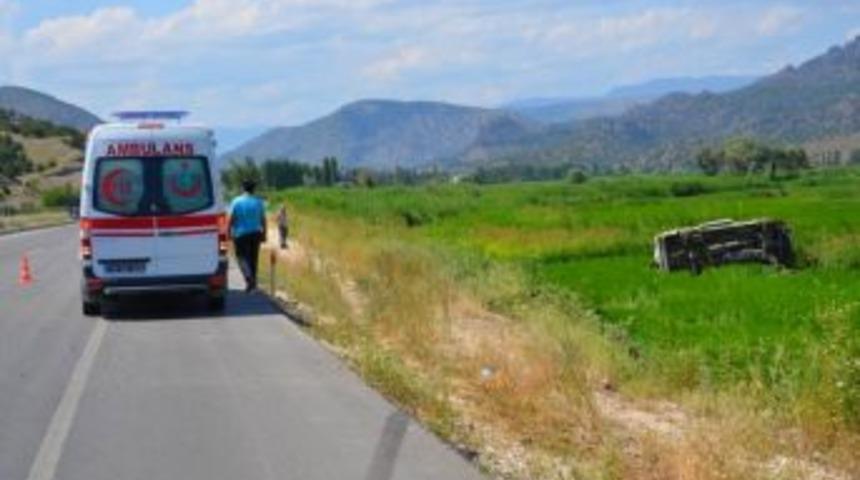 Osmancık'ta Kaza: 1 &Ouml;l&uuml;, 3 Yaralı