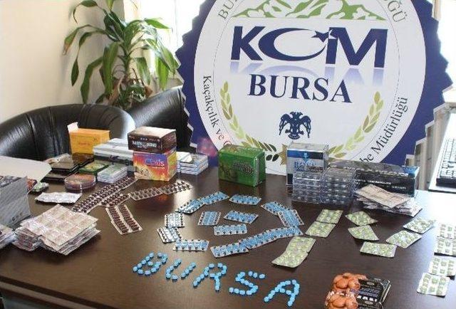 Bursa’da 10 Bin 200 Adet Ectacy Ele Geçirildi