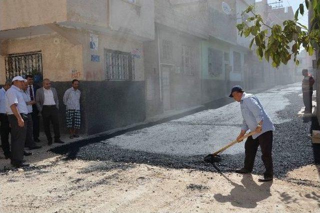 Başkan Kara Asfalt Çalışmalarını İnceledi