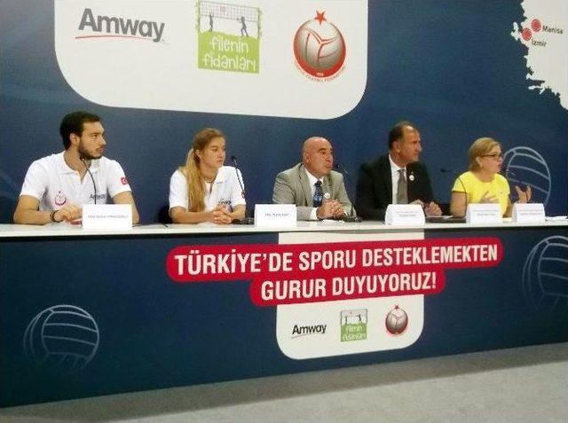 'filenin Fidanları' Projesi Kapsamında Türkiye Genelinde 300 Adet Mini Voleybol Seti Dağıtılacak