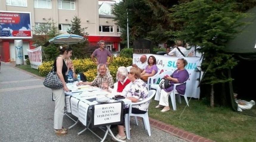 Taş Ocaklarına Kapasite Arttırılmasına Hayır Kampanyasına Toprak Dede'den Destek