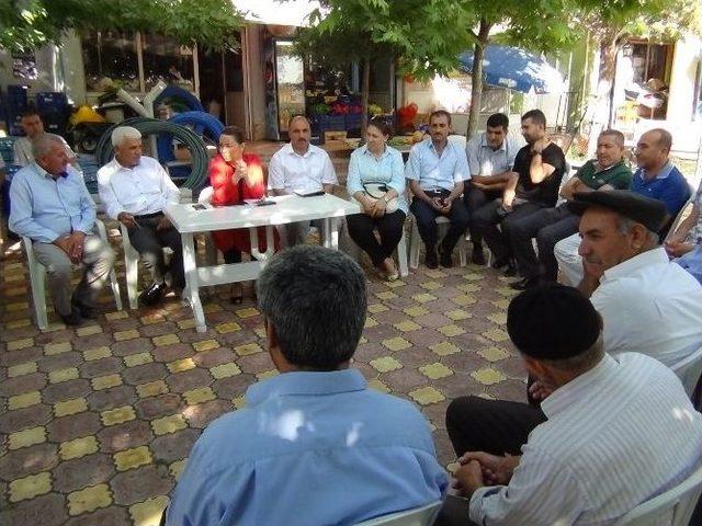 Milletvekili &Ccedil;alık&rsquo;tan Şahnahan Ve Dilek Mahallelerine Ziyaret 1