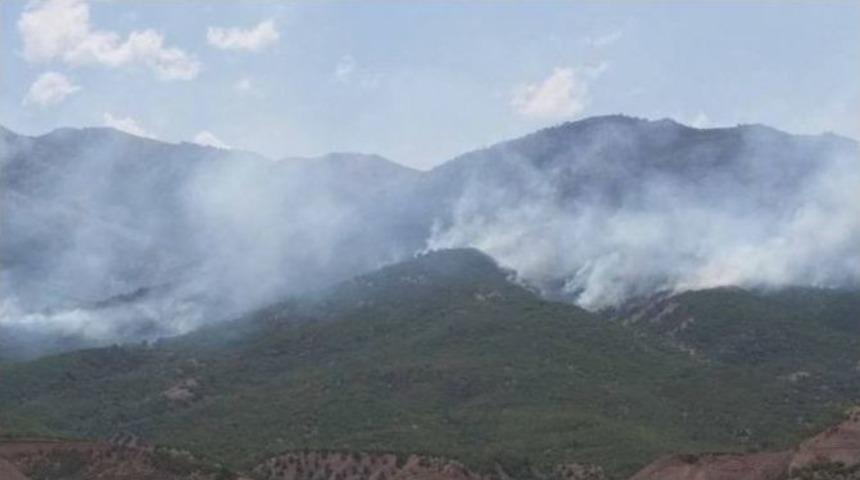 Bing&ouml;l&rsquo;deki Orman Yangını Devam Ediyor