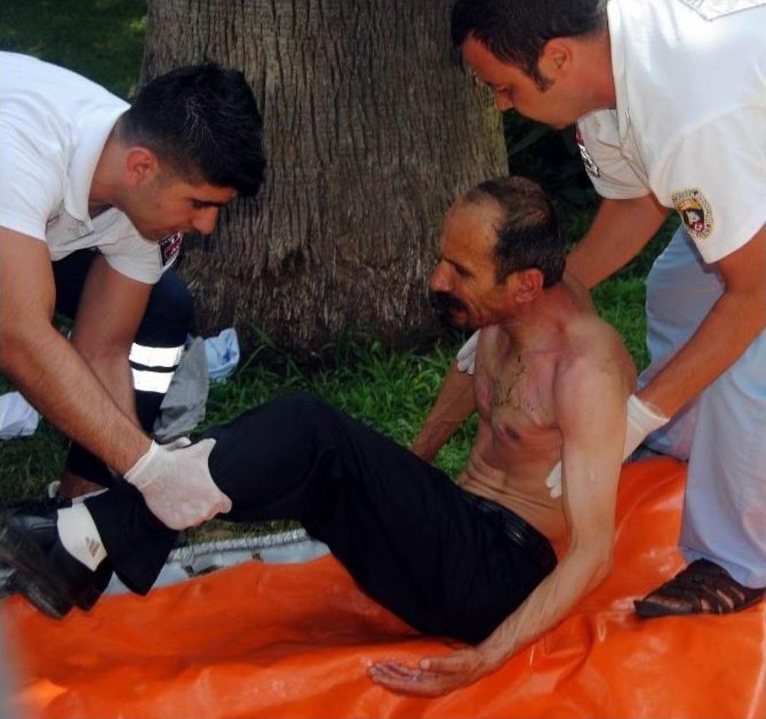 'dolandırıldım' Dedi Kendini Yaktı