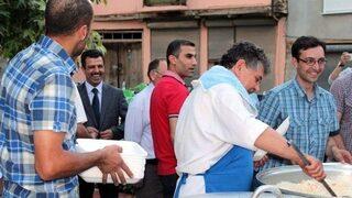 Kızılören’de Vatandaş İftarda Bir Araya Geldi