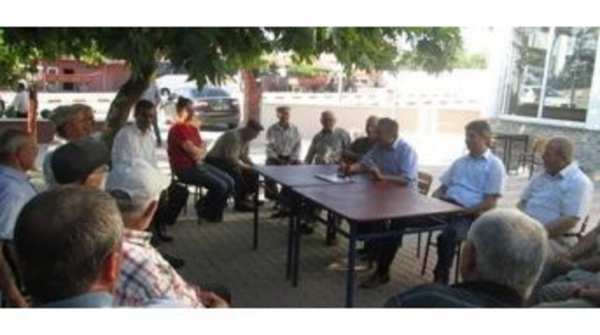 Gıda, Tarım Ve Hayvancılık Edirne İl M&uuml;d&uuml;r&uuml; Sarı, Adasarhanlı&rsquo;lı &Ccedil;ift&ccedil;ilerle Buluştu