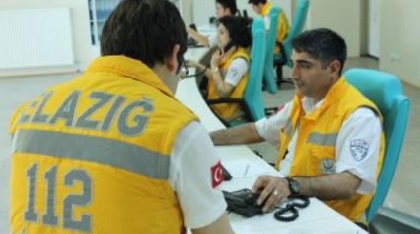 Elazığ'da 112 Acil Servis 20 Bin Hastayı Taşıdı