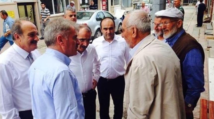 &Ouml;mer Din&ccedil;er, Bayburt 'ta Bir Takım Ziyaretlerde Bulundu