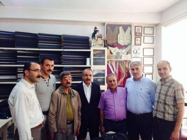 &Ouml;mer Din&ccedil;er, Bayburt  ta Bir Takım Ziyaretlerde Bulundu 1