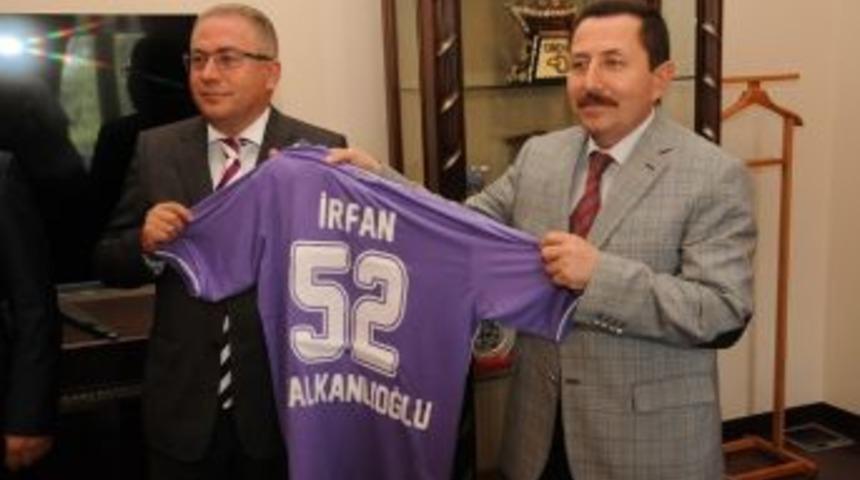 Orduspor&rsquo;dan Vali Balkanlıoğlu'na Ziyaret