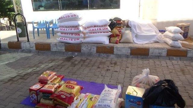 Kulp’ta Suriye İçin Yardım Kampanyası Başlatıldı 1