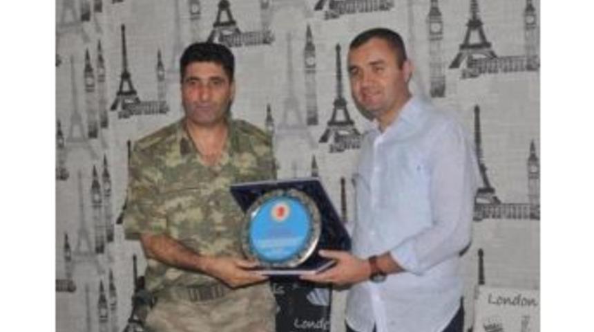 Ceylanpınar Garnizon Komutanına Veda Yemeği