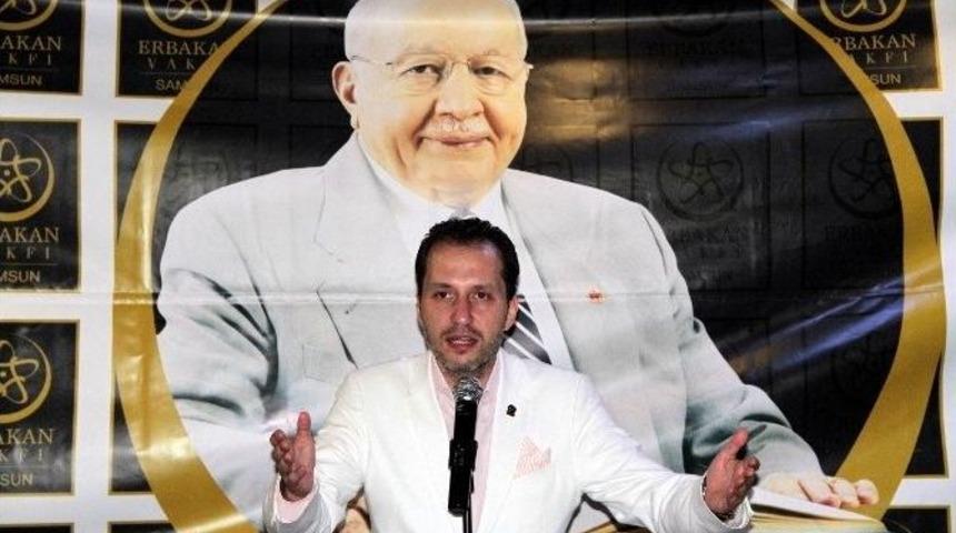 Fatih Erbakan Samsun&rsquo;da