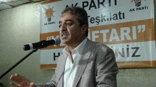 Siirt Ak Parti’den ‘vefa İftarı’